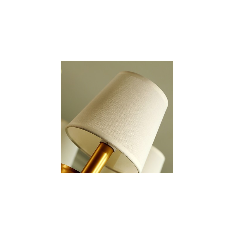 Lampadario in ottone con decorazioni in giada
