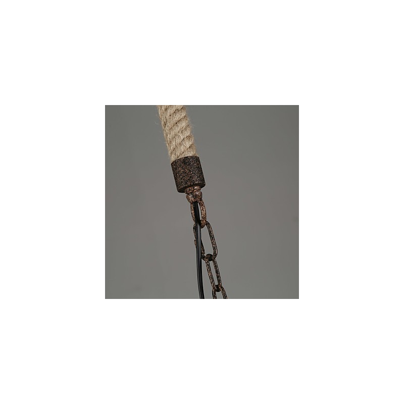 Lampadario vintage in metallo
