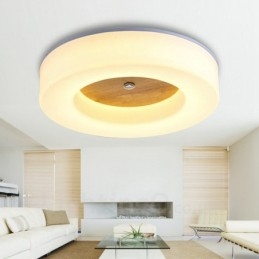 Plafoniera moderna contemporanea stile nordico con paralume in acrilico 350 mm