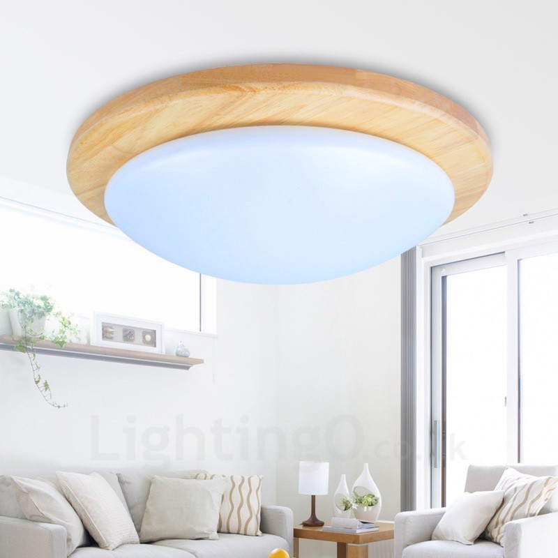 Plafoniera moderna e contemporanea in acrilico, LED, 350 mm