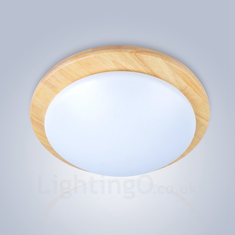 Plafoniera moderna e contemporanea in acrilico, LED, 350 mm