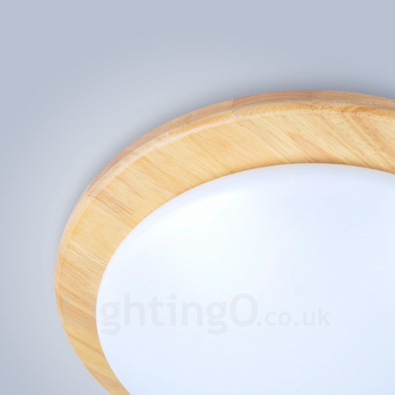 Plafoniera moderna e contemporanea in acrilico, LED, 350 mm