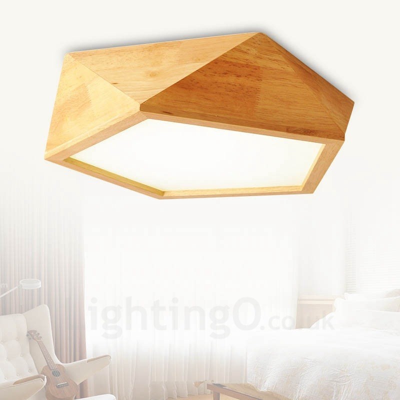 Plafoniera da soffitto nordica moderna e contemporanea con paralume in acrilico
