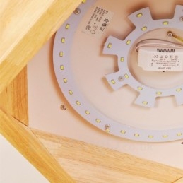 Plafoniera da soffitto nordica moderna e contemporanea con paralume in acrilico