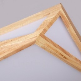 Plafoniera da soffitto moderna stile nordico con paralume in acrilico 45 x 45 x 12 cm