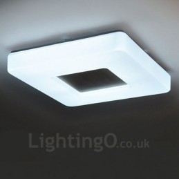 Plafoniera moderna e contemporanea con paralume in acrilico, LED, 210 mm