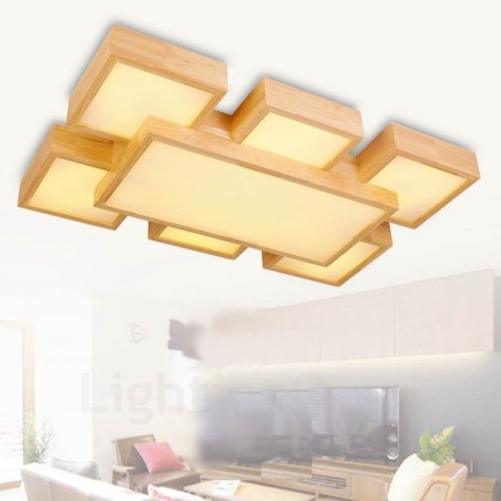 6 plafoniere da soffitto moderne nordiche contemporanee con paralume in acrilico