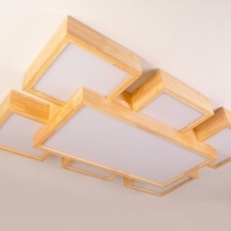 6 plafoniere da soffitto moderne nordiche contemporanee con paralume in acrilico