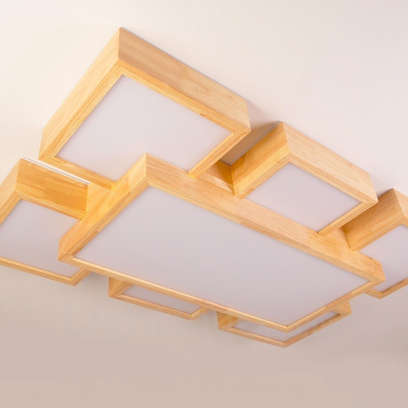6 plafoniere da soffitto moderne nordiche contemporanee con paralume in acrilico
