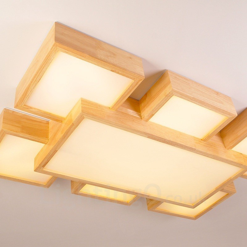 6 plafoniere da soffitto moderne nordiche contemporanee con paralume in acrilico