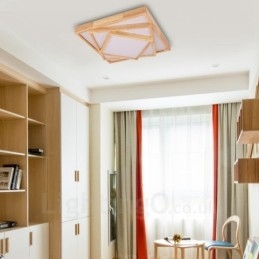 Plafoniera LED nordica moderna e contemporanea con paralume in acrilico 480 mm
