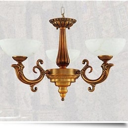 Lampadario cinese in marmo e rame pieno