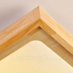 Plafoniera moderna e contemporanea in acrilico, LED, 550 mm