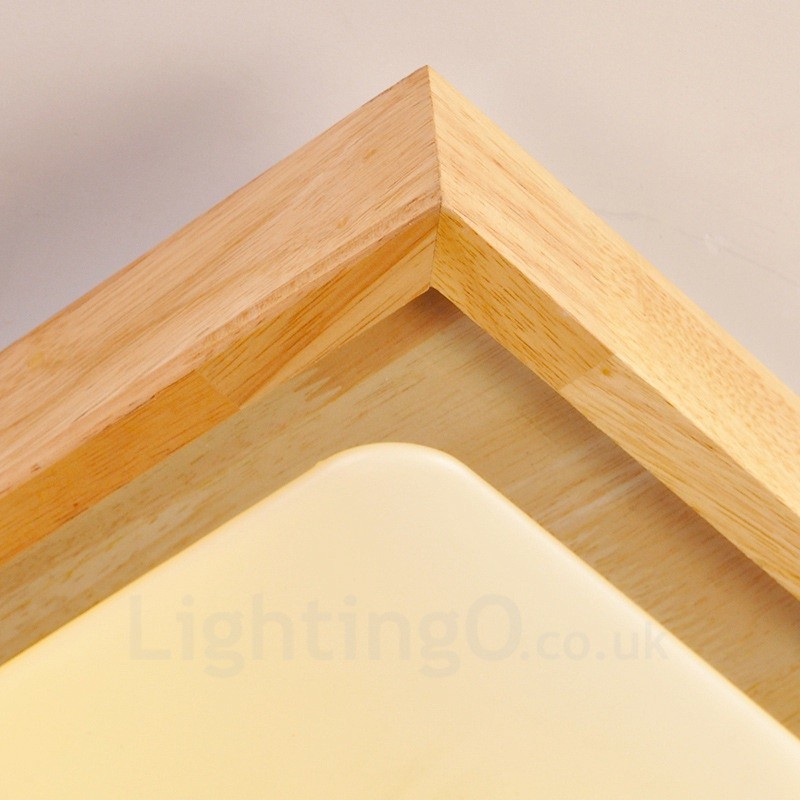 Plafoniera moderna e contemporanea in acrilico, LED, 550 mm