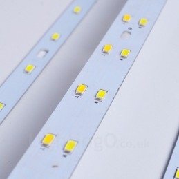 Plafoniera moderna e contemporanea in acrilico, LED, 550 mm
