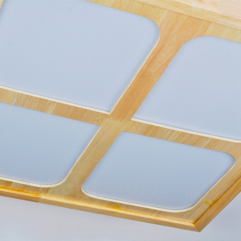 Plafoniera moderna e contemporanea da soffitto con paralume in acrilico LED 420 mm