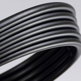 Lampada a sospensione moderna contemporanea in metallo bianco e vetro bianco, 5 luci E26/E27