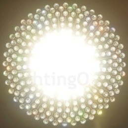 Lampadario da soffitto in cristallo K9 moderno 21 luci