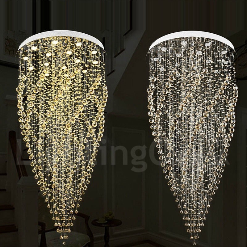 Lampadario da soffitto K9 in cristallo 15 luci moderno