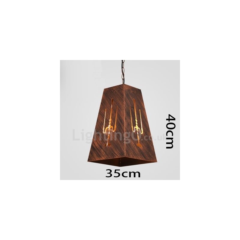 Lampada a sospensione vintage retrò a 1 luce per casa e caffetteria
