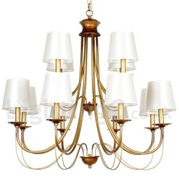 Lampadario a candela rustico mediterraneo contemporaneo a 12 luci