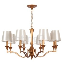 Lampadario classico a 8 luci in stile candela