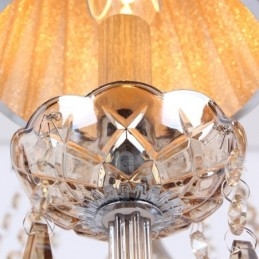 Lampadario a candela a 3 luci in cristallo K9
