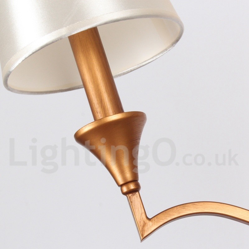 Lampadario a 5 luci in stile mediterraneo rustico a candela