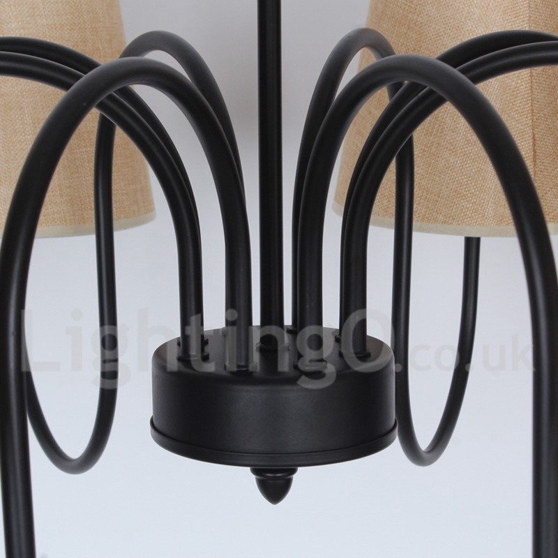 Lampadario a candela rustico mediterraneo contemporaneo a 8 luci