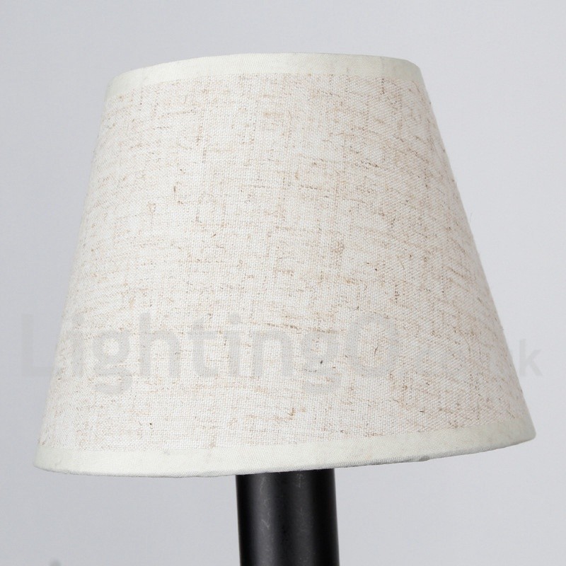 Lampadario rustico retrò a 3 luci nero in stile candela