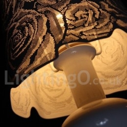 Lampadario moderno contemporaneo a 3 luci bianco stile candela