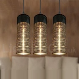 Lampada a sospensione in vetro europeo Lounge