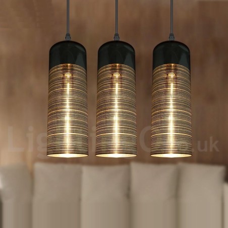 Lampada a sospensione in vetro europeo Lounge