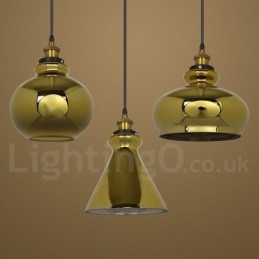 Lampada a sospensione in vetro stile europeo