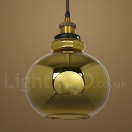 Lampada a sospensione in vetro stile europeo