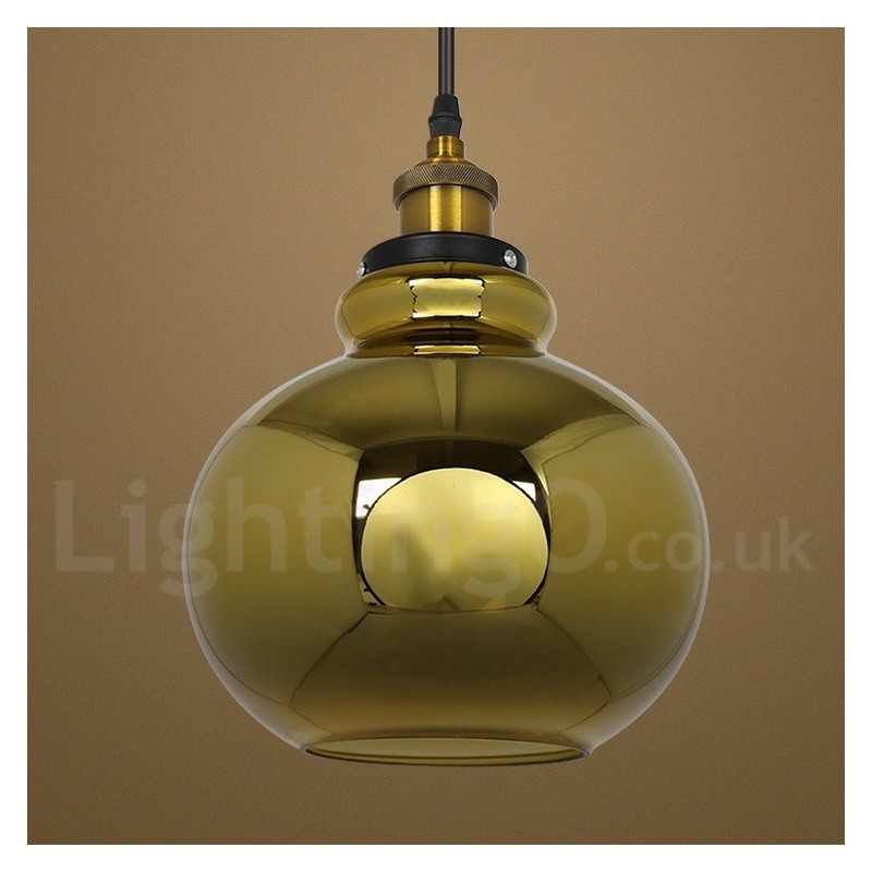 Lampada a sospensione in vetro stile europeo