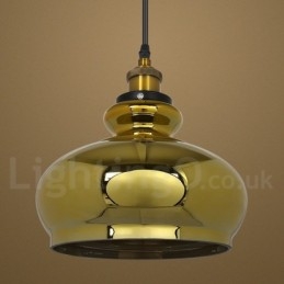 Lampada a sospensione in vetro stile europeo