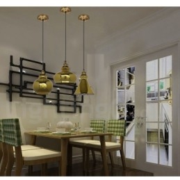 Lampada a sospensione in vetro stile europeo