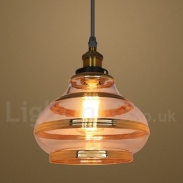 Lampada a sospensione in vetro stile europeo per bar lounge
