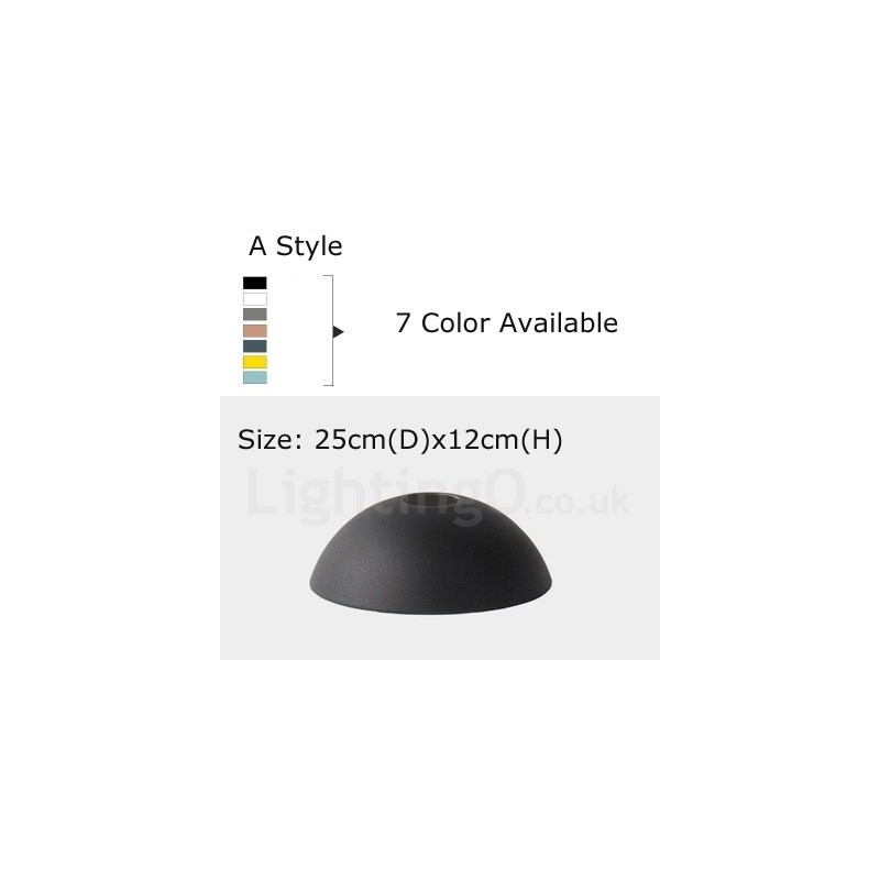 Lampada a sospensione nordica moderna 1 luce in acciaio E27