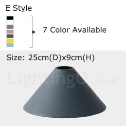 Lampada a sospensione nordica moderna 1 luce in acciaio E27