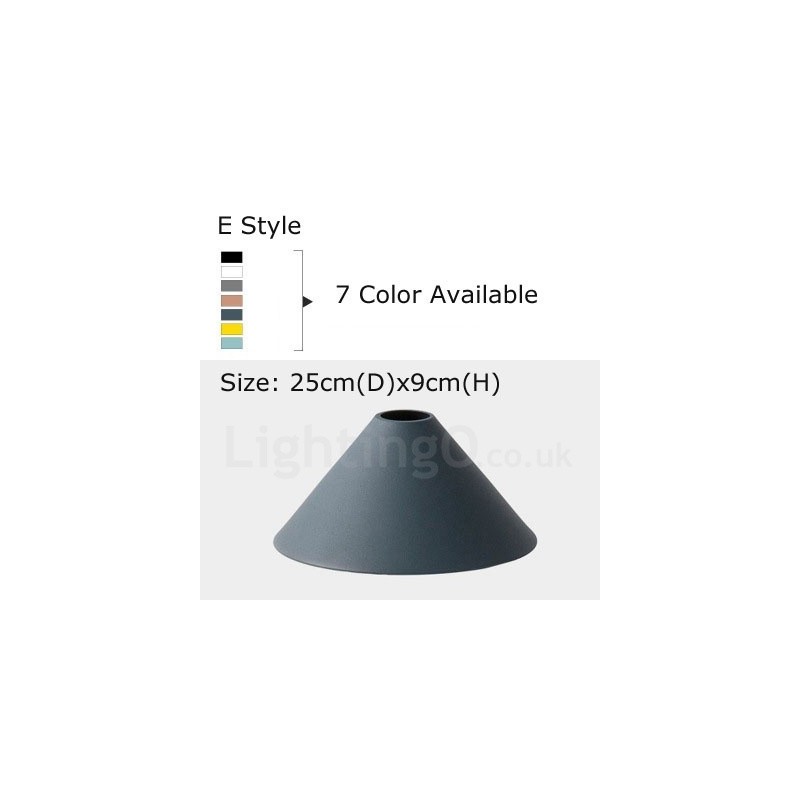 Lampada a sospensione nordica moderna 1 luce in acciaio E27