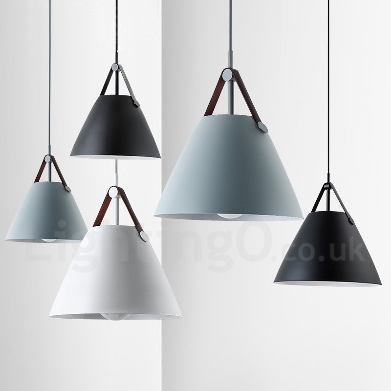 Lampada a sospensione vintage nordica 1 luce E27 Ø 36 cm