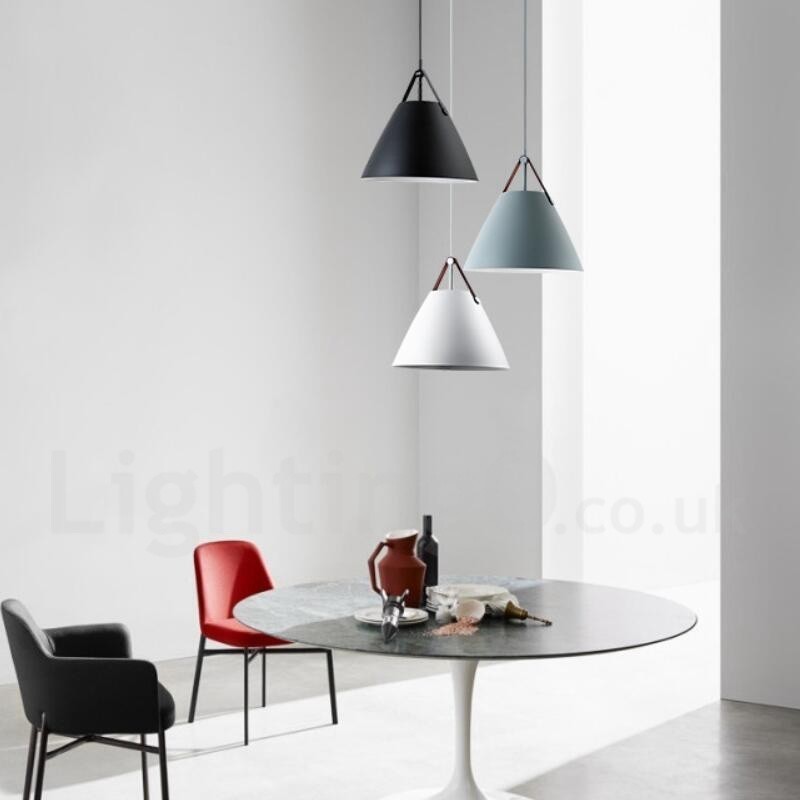 Lampada a sospensione vintage nordica 1 luce E27 Ø 36 cm