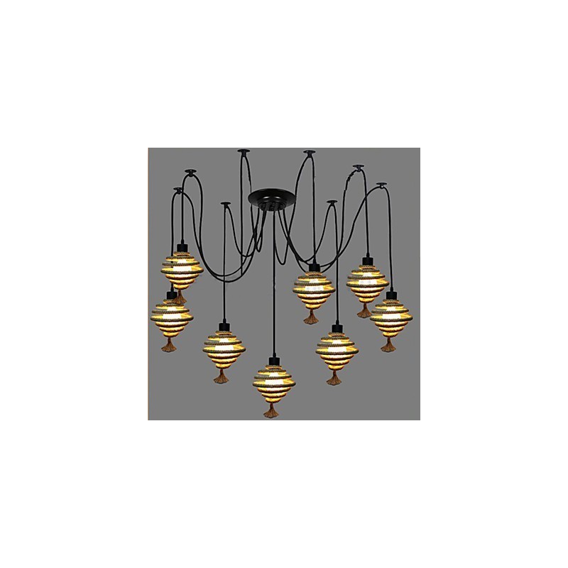 Lampadario retrò nordico a nido d'ape The Heavenly Maids Scatter Blossoms