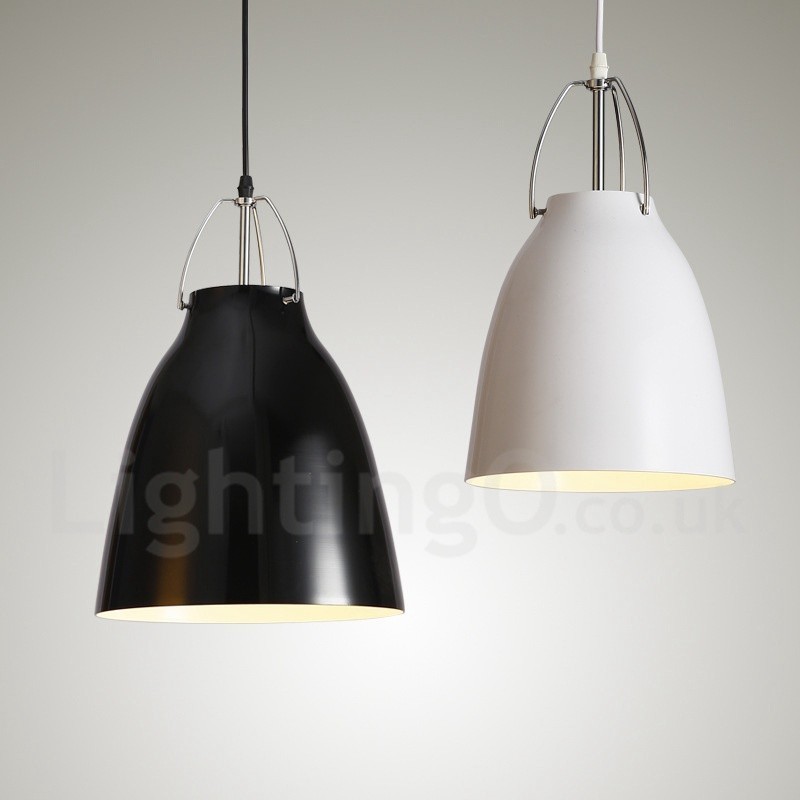 Lampada a sospensione moderna in lega di alluminio E27, 26 x 38 cm