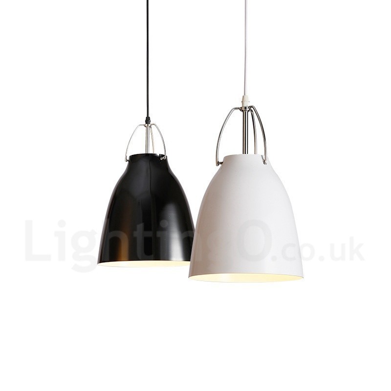 Lampada a sospensione moderna in lega di alluminio E27, 26 x 38 cm