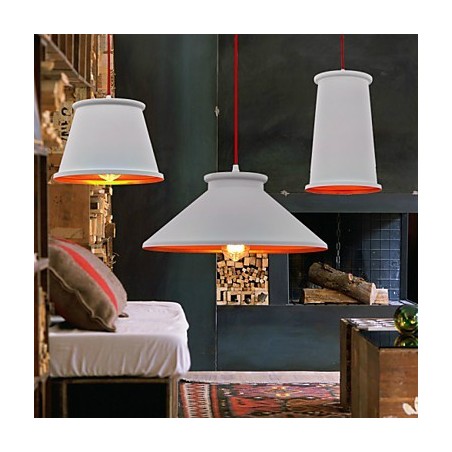 Lampadario a sospensione mini moderno contemporaneo in metallo 3 luci