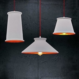 Lampadario a sospensione mini moderno contemporaneo in metallo 3 luci