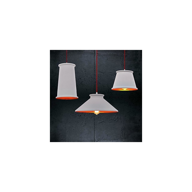 Lampadario a sospensione mini moderno contemporaneo in metallo 3 luci